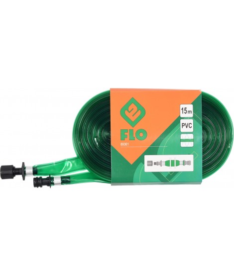 89361 FLO Furtun PVC perforat pentru gradina lungime 15 m