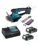 MAKITA Foarfeca pentru iarba si gard viu cu 2 acumulatori 10.8V 1.5Ah