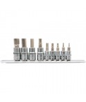 YT-04401 Yato Set 9 biti lungime 37-48 mm adaptori prindere 1/4 si 3/8
