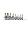 YT-04401 Yato Set 9 biti lungime 37-48 mm adaptori prindere 1/4 si 3/8