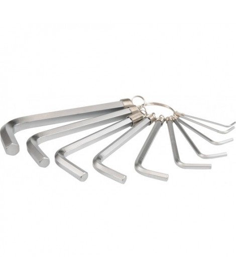 YT-0504 Yato 10 chei imbus locas hexagonal tip L dimensiuni 1.5-10 mm