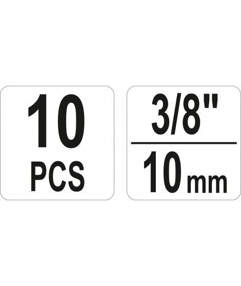 YT-06031 Yato Set universal de extras suruburi prindere hexagon 3/8 mm
