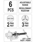 YT-06827 Yato Set de separatoare manuale pentru etrier frana