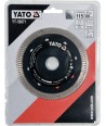 YT-59971 Yato Disc diamantat gresie,faianta 115 x 22.2 x 1.6 mm