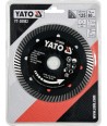 YT-59982 Yato Disc diamantat gresie,faianta,ceramica 125x22.2 x 1.3 mm