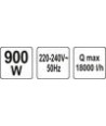 YATO YT-85333 Pompa submersibila debit 18000 l/h putere 900 W