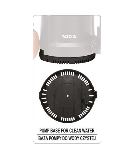 YATO YT-85333 Pompa submersibila debit 18000 l/h putere 900 W