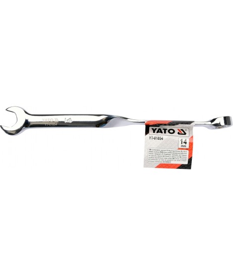 YT-01854 YATO Cheie combinata rasucita de 14 mm
