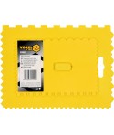 VOREL 05960 Set raclete cu dinti pentru intins, netezit mortare
