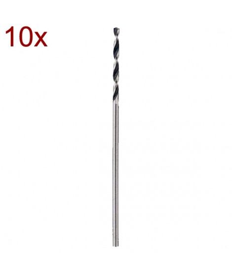 2608577179 BOSCH Set 10 Burghie pentru gaurit metal diametru 1.1 mm
