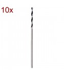 2608577179 BOSCH Set 10 Burghie pentru gaurit metal diametru 1.1 mm