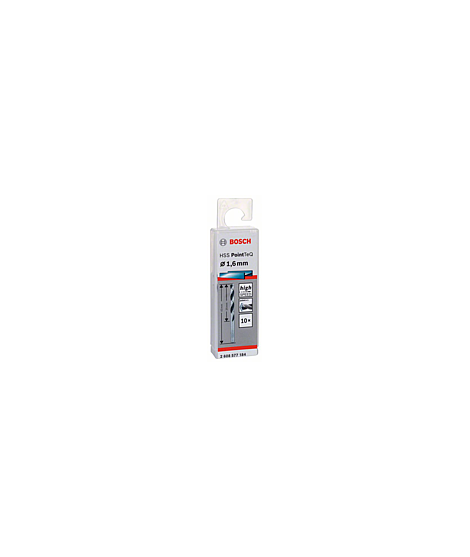 2608577184 BOSCH Set 10 burghie pentru gaurit metal diametru 1.6 mm