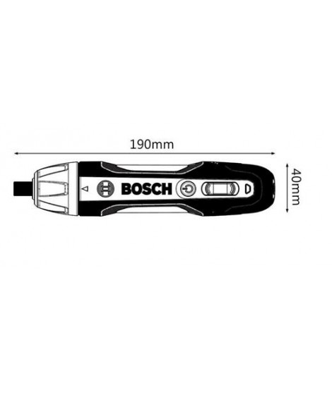 06019H2101 BOSCH Surubelnita cu acumulator Li-ion tensiune 3.6 V