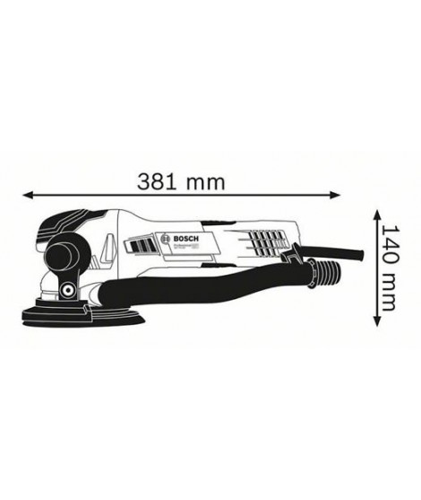 0601257100 GET 75-150 Slefuitor cu excentric putere 750 W disc 150 mm