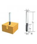 D-09329 MAKITA Freza pentru caneluri in U