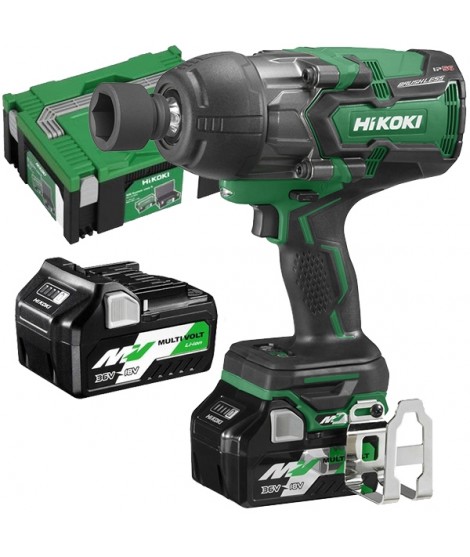 WR36DBWRZ HIKOKI Bormasina cu impact cu 2 acumulatori Li-ion 36V 2.5Ah
