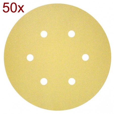 2608621725 BOSCH C450 Set foi abrazive rotunde 150 mm 120 granulatie