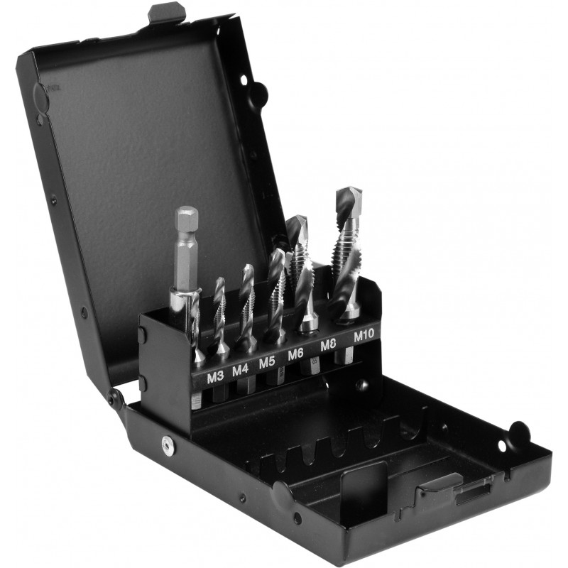 YT-44849 YATO SET BURGHIE TAROD, 7 BUC, 1/4