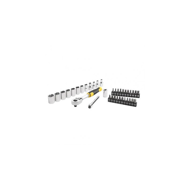 STMT82672-0 STABLEY SET TUBULARE CU CHEIE CLICHET 1/4- 37 PIESE