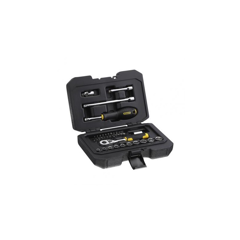 STMT82828-1 STANLEY SET TUBULARE 1/4- 38 PIESE