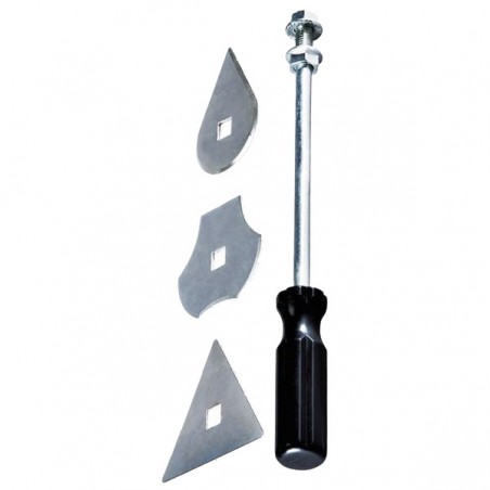 PR00000041 MAKITA Racleta cu 3 lame pentru cald HG5030K, HG6031VK