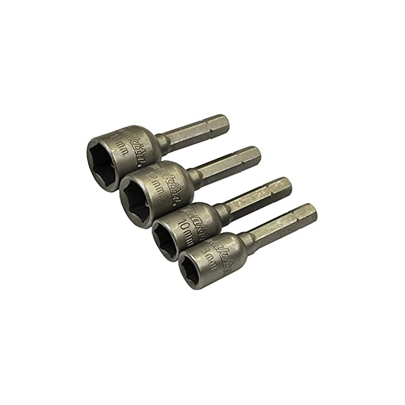 B-57554 Makita Set 4 chei tubulare prindere hexagonala 1/4