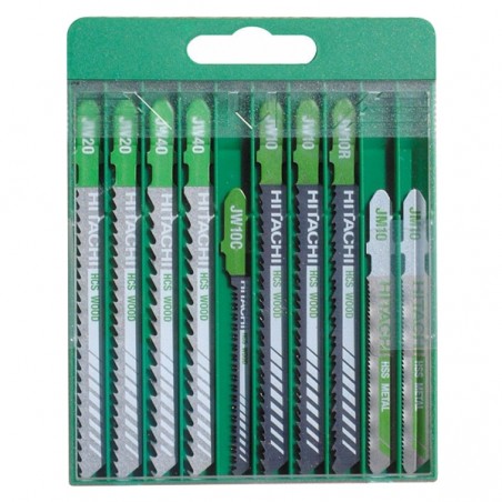 750049 HIKOKI Set 10 Panza fierastrau pendular circular cu prindere T