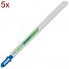 750089 HIKOKI Set 5 JM40B Panza fierastrau pendular  T 132 mm, metal