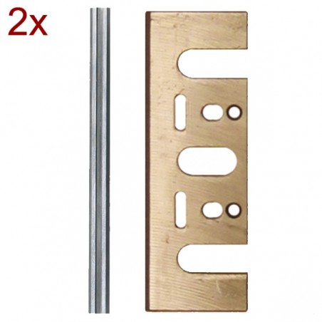 750472 HIKOKI Cutit pentru rindea, 82 mm, 4 bucati