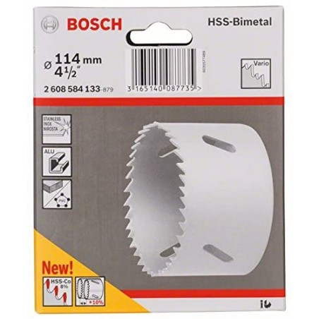 Bosch Carota HSS-BIMETAL 114 mm pentru adaptor standard