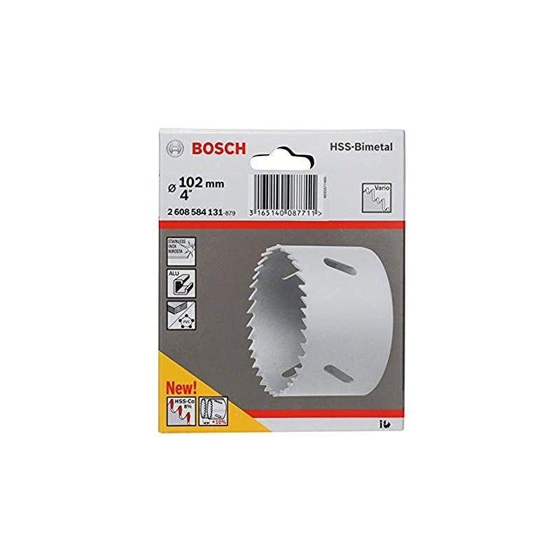 Bosch Carota HSS-BIMETAL 102 mm pentru adaptor standard