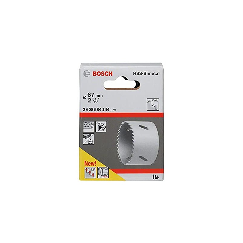 Bosch Carota HSS-BIMETAL 67 mm pentru adaptor standard