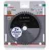 2608837687 Bosch Panza fierastrau circular cu acumulator 165x20mm lemn