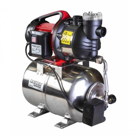 071108 RAIDER RD-WP1300S Hidrofor cu rezervor inox 1300W monofazat