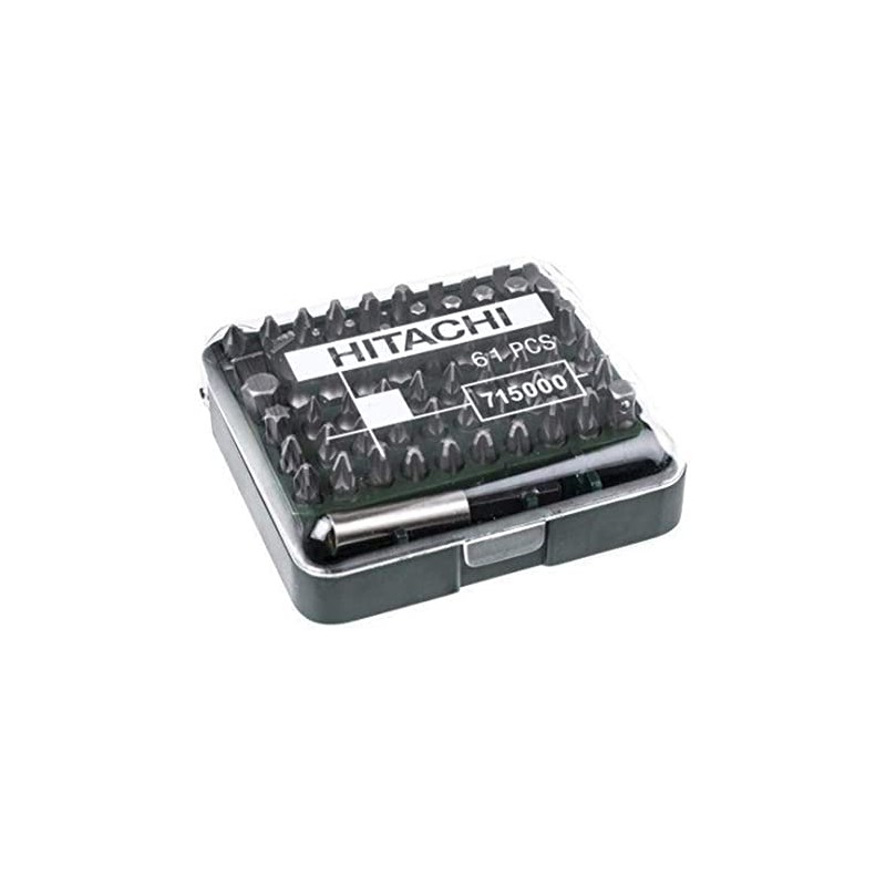 715000 HITACHI HIKOKI Set 60 biti cu prelungitor insurubare