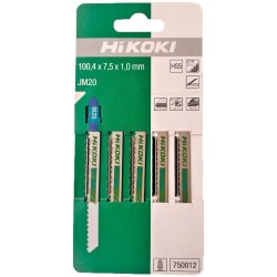 750012 HIKOKI Panza fierastrau pendular, tija cu un prag de prindere (T), 100.4 mm, metal