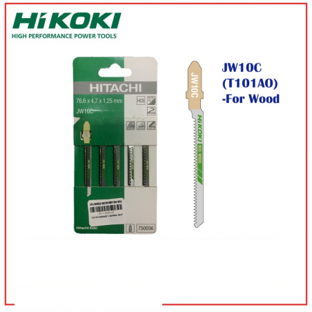 HITACHI HIKOKI 750036 Set 5 panze fierastrau pendular JM10C T 76.6 mm