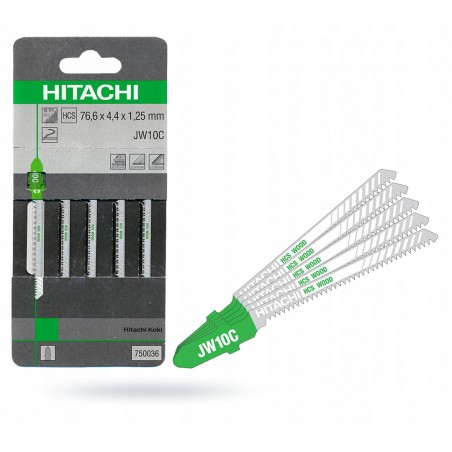 HITACHI HIKOKI 750036 Set 5 panze fierastrau pendular JM10C T 76.6 mm