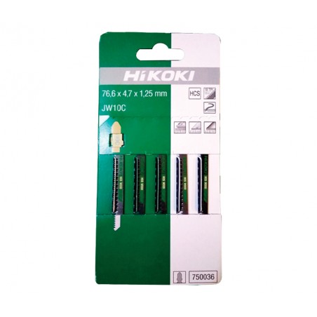 HITACHI HIKOKI 750036 Set 5 panze fierastrau pendular JM10C T 76.6 mm