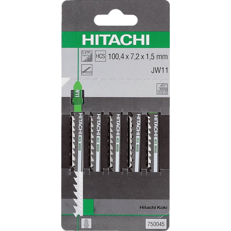 750045 HIKOKI JW11 Panza fierastrau pendular vertical 100.4 mm, lemn