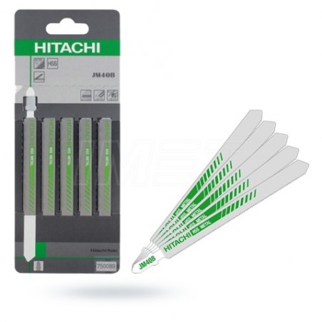 750089 HIKOKI Set 5 JM40B Panza fierastrau pendular  T 132 mm, metal
