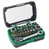 HITACHI HIKOKI 750362 Set 24 biti cu prelungitor insurubare si clichet