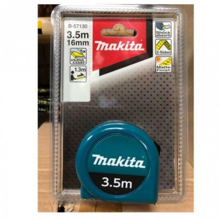 B-57130 Makita Ruleta 3.5 m in sistem metric cu banda metalica
