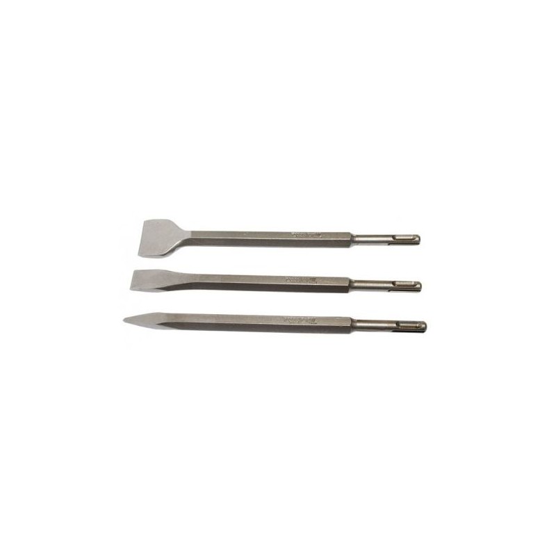 D-05181 Makita Set 3 dalti spit, ingusta, lata 250mm prindere SDS-Plus