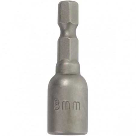338601 TOPMASTER Bit tubulara hexagonala 10x42 mm prindere patrat 1/4 Cr-V