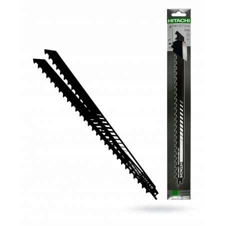 752038 HIKOKI Set 2 panze HM/TC de fierastrau sabie RS80 cu 2 dinti/inch