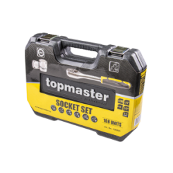 339206 TOPMASTER Trusa 108 chei tubulare biti prindere patrat 1/4 si 1/2