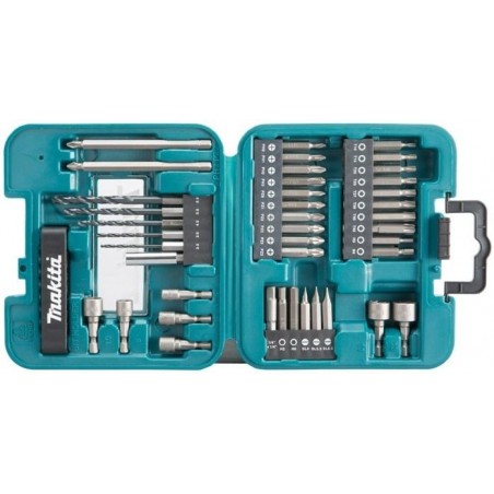 D-58877 Makita Set 42 accesorii de gaurire si insurubare in valiza de plastic