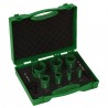 4101071 HIKOKI Set 6 carote HSS Bimetal 19-57 mm 2 niplu adaptor