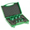 4101072 HIKOKI Set 6 carote HSS Bimetal 22-64mm 2 adaptoare de prindere